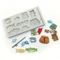 Silicone Mould Fishing 10 cavity