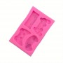 Silicone Mould Gaming Controllers 4 cavi