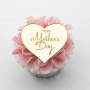 Acr Top Gold Heart Mothers Day 1pc