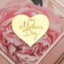 Acr Top Gold Heart Mothers Day 1pc