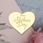 Acr Top Gold Heart Mothers Day 1pc