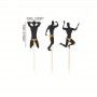 Cupcake Toppers Male Dancers 12pc