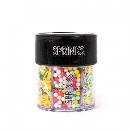 Sprinks Spring Blend 6 Cell Sprinkles - 85g