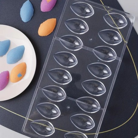 Plastic Chocolate Mould Teardrop