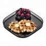 MSmart Plate W/Bowl 24 x 24cm Blk