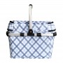 Sachi 4 Person Picnic Basket Gingham Blu