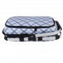 Sachi 4 Person Picnic Basket Gingham Blu