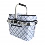 Sachi 4 Person Picnic Basket Gingham Blu