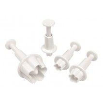 Mondo Fondant Plunger Blossom 4pc Mondo,Cooks Plus