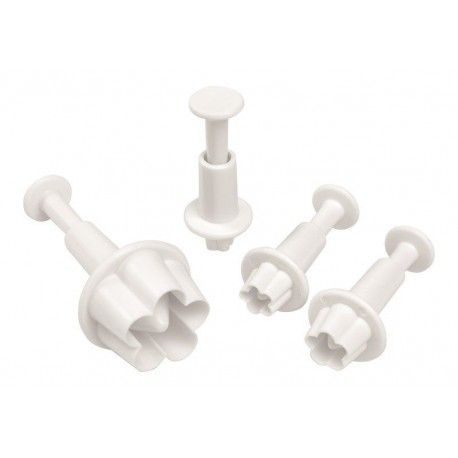 Mondo Fondant Plunger Blossom 4pc Mondo,Cooks Plus