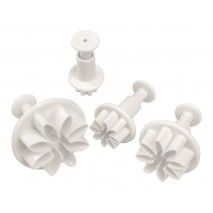 Mondo Fondant Plunger Daisy 4pc Mondo,Cooks Plus