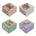 Mothers Day Cake Box with Window 10.2x10.2x6.5cm