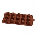 Bake Group Silicone Chocolate Mould - Pyramid 15 cavity