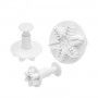 Mondo Plunger Snowflake 3pc Mondo,Cooks Plus