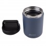 Oasis Stainless Steel Insulated Food Flask with handle 480ml - Indigo