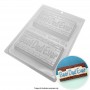 BWB Best Dad Ever Brick Bar Mould - 3 Piece