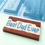 BWB Best Dad Ever Brick Bar Mould - 3 Piece