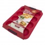 Daily Bake Silicone Mini Quiche Pan - 12 Cup Red