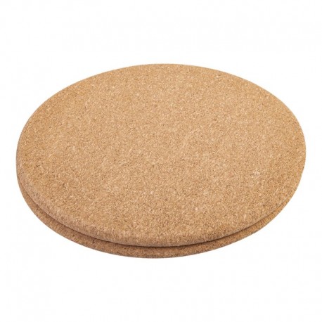 Chef's Basixx Round Cork Trivet - 18cm Set of 2