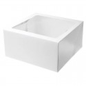 Mondo Cake Box Tall Square - 12 x 12 x 6inch (30x30x15cm)