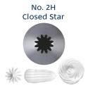 Loyal Piping Tip/Tube No.2H Closed Star