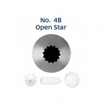 Loyal Piping Tip/Tube No.4B Open Star