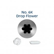 Loyal Piping Tip/Tube No.6K Drop Flower