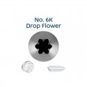 Loyal Piping Tip/Tube No.6K Drop Flower