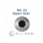 Loyal Piping Tip/Tube No.21 Open Star