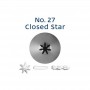 Loyal Piping Tip/Tube No.27 Closed Star