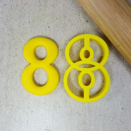 CCC Number Cutters (Thin Version) 8