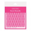 Sweet Sticks Grande Chevron Stencil