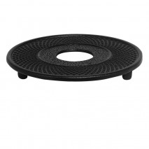 Avanti Hobnail Cast Iron Trivet - 13cm Dia - Black