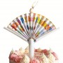 Surprise Birthday Candle Fan 1pc White