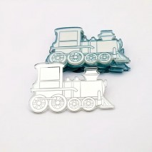 Acr Top Train Silver 1pc