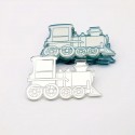 Acrylic Topper Train Silver 1pc