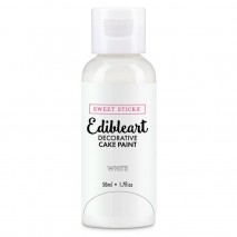 Sweet Sticks Edibleart Cake Paint - White - 50ml