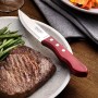 Tramontina Churrasco Jumbo Steak Knife - Polywood Red