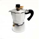 Coffee Culture Silver Stove Top Coffee Maker - 1 Cup