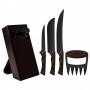 Tramontina Churrasco Black 5-piece BBQ set