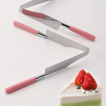 Cake Slicers/Server SSteel Pink Handle