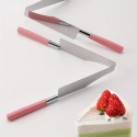 Cake Slicers/Server Stainless Steel Pink Handle