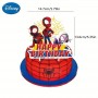 Cake Top Spiderman & Friends 13pc set