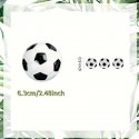 Cake Topper Soccer Balls 4pc Set