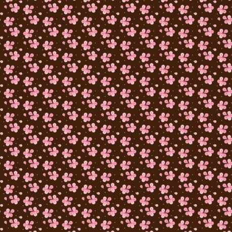 Roberts Chocolate Transfer Sheet - Blossom - Pink, Baby Pink & Cherry