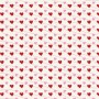 Roberts Chocolate Transfer Sheet - Heart Strings - Pink & Red