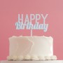 C&C Milkshake Layered Cake Topper - Happy Birthday Bubblegum