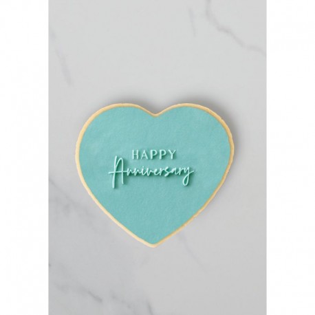 Coo Kie Happy Anniversary Embosser Stamp