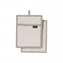 Ladelle Eco Recycled 2pk Pot Holder - Natural