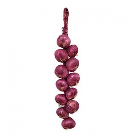 Artificial Purple Garlic Strand 1pc